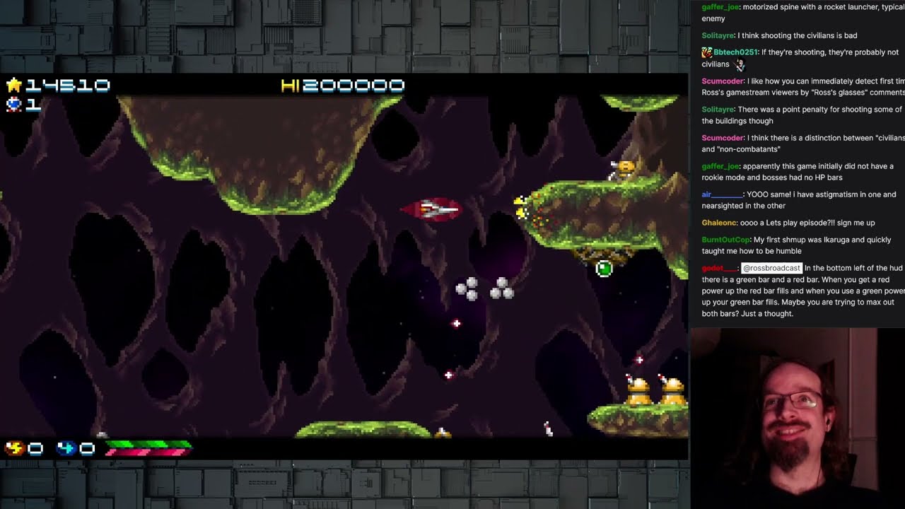 Stream of Super Hydorah and Deathtrap Dungeon