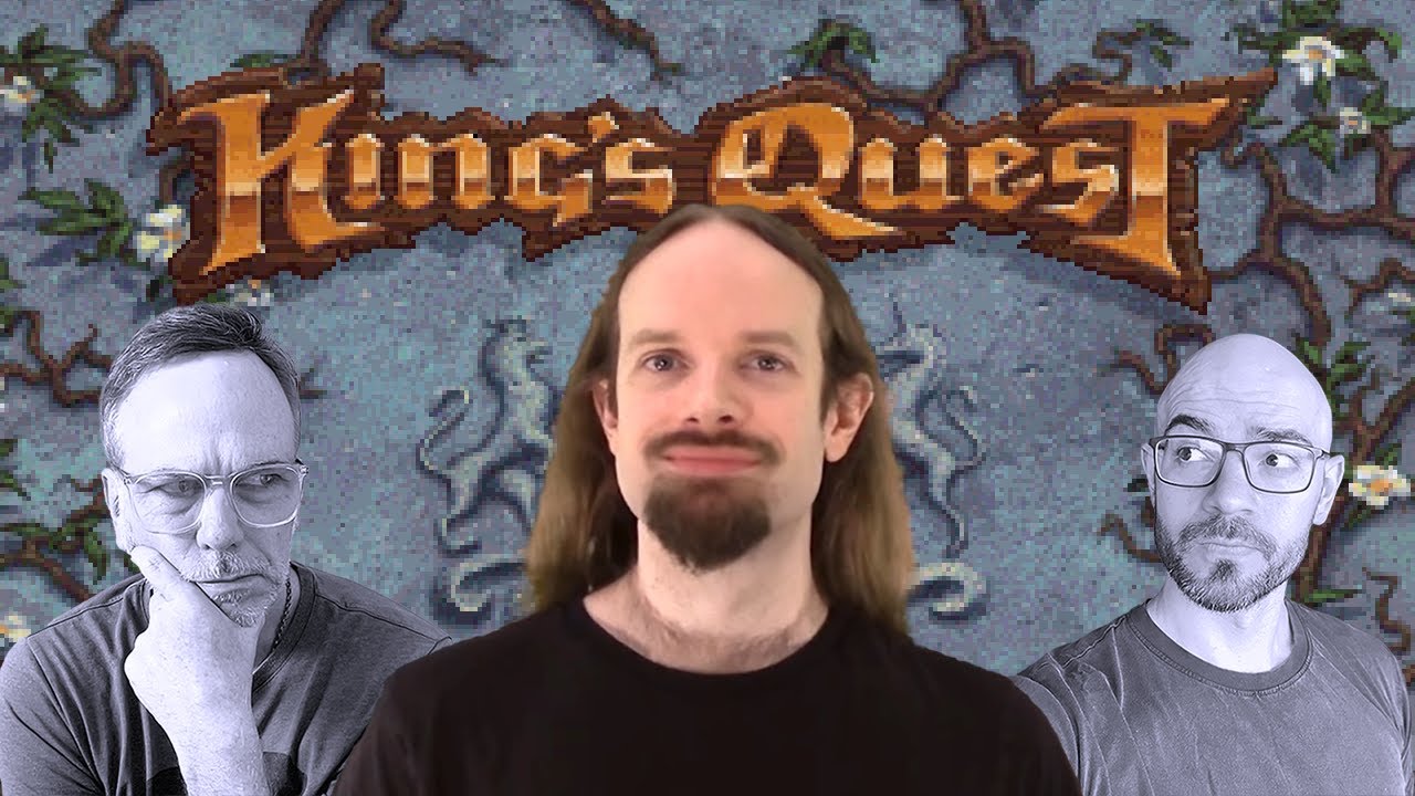 First stream of playing King's Quest with Paul Morgan Stetler