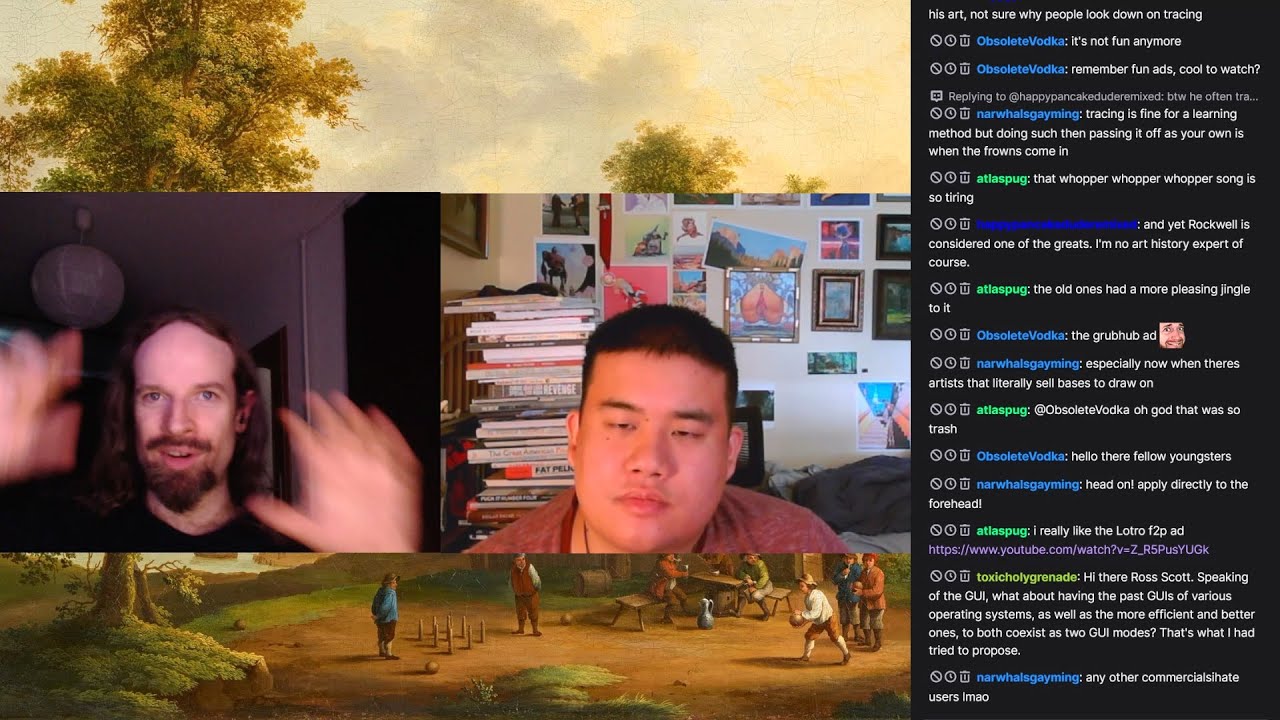 Discussion about art and creativity with Artbook Addiction